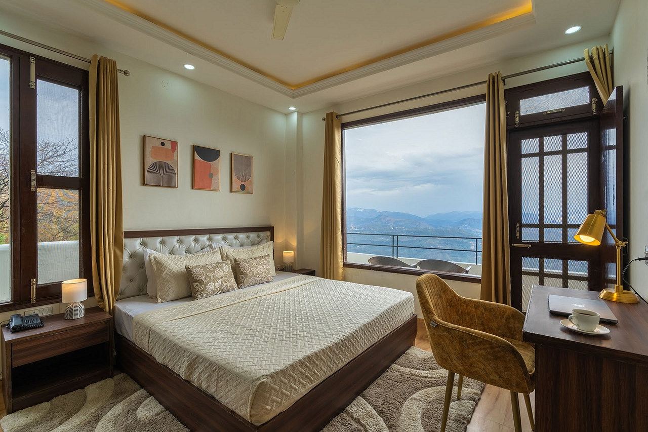 The king bed